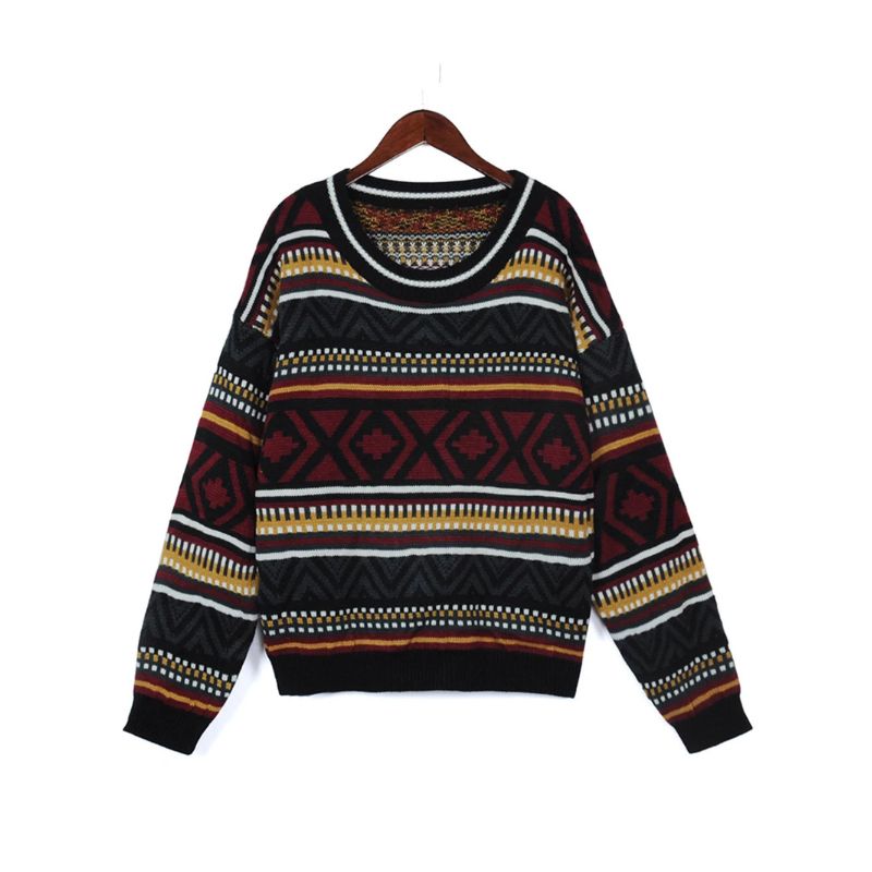 Helena - Pullover im Vintage-Stil mit Fair-Isle-Muster