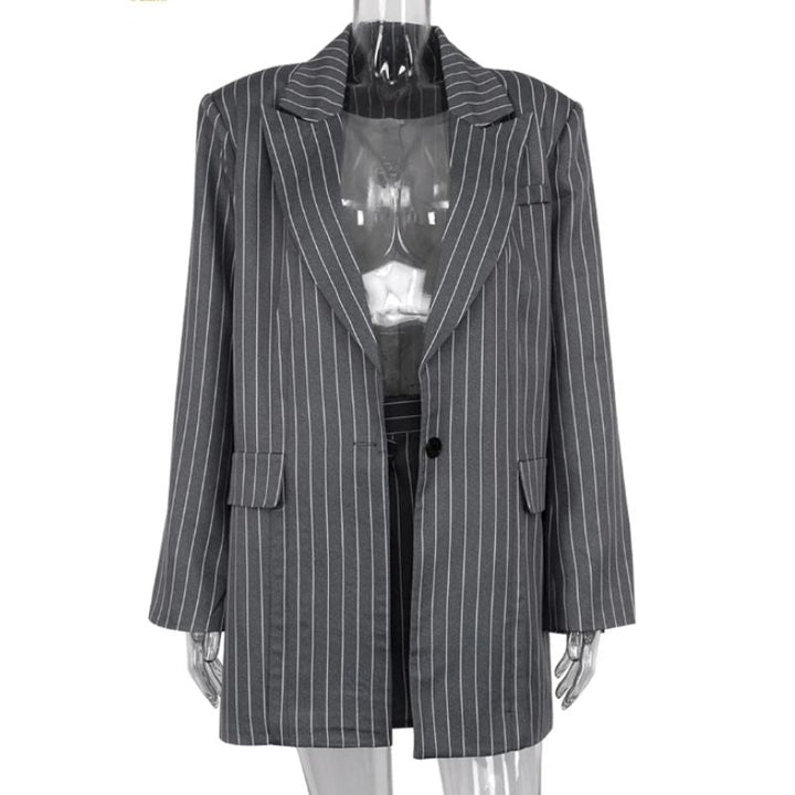 Diana - Pinstripe Blazer och Kjol Set