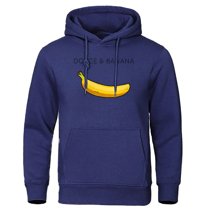 Lily - hoodie med grafik framtill